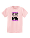 My Cat Rescued Me Childrens T-Shirt-Childrens T-Shirt-TooLoud-PalePink-X-Small-Davson Sales