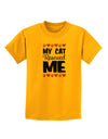 My Cat Rescued Me Childrens T-Shirt-Childrens T-Shirt-TooLoud-Gold-X-Small-Davson Sales