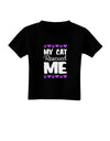 My Cat Rescued Me Toddler T-Shirt Dark-Toddler T-Shirt-TooLoud-Black-2T-Davson Sales