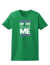 My Cat Rescued Me Womens Dark T-Shirt-TooLoud-Kelly-Green-X-Small-Davson Sales