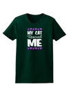 My Cat Rescued Me Womens Dark T-Shirt-TooLoud-Forest-Green-Small-Davson Sales