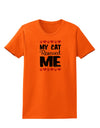 My Cat Rescued Me Womens T-Shirt-Womens T-Shirt-TooLoud-Orange-X-Small-Davson Sales