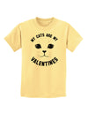 My Cats are my Valentines Childrens T-Shirt-Childrens T-Shirt-TooLoud-Daffodil-Yellow-X-Small-Davson Sales