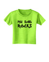 My Dad Rocks Toddler T-Shirt by TooLoud-Toddler T-Shirt-TooLoud-Lime-Green-2T-Davson Sales