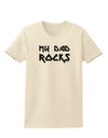 My Dad Rocks Womens T-Shirt by TooLoud-Womens T-Shirt-TooLoud-Natural-X-Small-Davson Sales