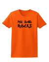 My Dad Rocks Womens T-Shirt by TooLoud-Womens T-Shirt-TooLoud-Orange-X-Small-Davson Sales