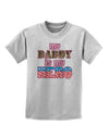 My Daddy is My Hero - Armed Forces - Pink Childrens T-Shirt by TooLoud-Childrens T-Shirt-TooLoud-AshGray-X-Small-Davson Sales