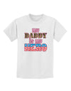 My Daddy is My Hero - Armed Forces - Pink Childrens T-Shirt by TooLoud-Childrens T-Shirt-TooLoud-White-X-Small-Davson Sales