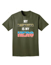 My Daughter is My Hero - Armed Forces Adult Dark T-Shirt by TooLoud-Mens T-Shirt-TooLoud-Military-Green-Small-Davson Sales