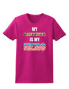 My Daughter is My Hero - Armed Forces Womens Dark T-Shirt by TooLoud-Womens T-Shirt-TooLoud-Hot-Pink-Small-Davson Sales