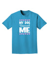 My Dog Rescued Me Adult Dark T-Shirt-Mens T-Shirt-TooLoud-Turquoise-Small-Davson Sales