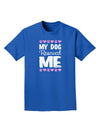 My Dog Rescued Me Adult Dark T-Shirt-Mens T-Shirt-TooLoud-Royal-Blue-Small-Davson Sales