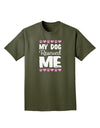 My Dog Rescued Me Adult Dark T-Shirt-Mens T-Shirt-TooLoud-Military-Green-Small-Davson Sales