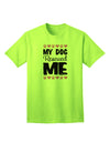 My Dog Rescued Me Adult T-Shirt-unisex t-shirt-TooLoud-Neon-Green-Small-Davson Sales