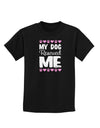 My Dog Rescued Me Childrens Dark T-Shirt-Childrens T-Shirt-TooLoud-Black-X-Small-Davson Sales