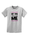 My Dog Rescued Me Childrens T-Shirt-Childrens T-Shirt-TooLoud-AshGray-X-Small-Davson Sales