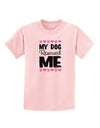 My Dog Rescued Me Childrens T-Shirt-Childrens T-Shirt-TooLoud-PalePink-X-Small-Davson Sales