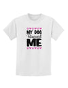 My Dog Rescued Me Childrens T-Shirt-Childrens T-Shirt-TooLoud-White-X-Small-Davson Sales