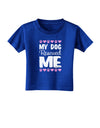 My Dog Rescued Me Toddler T-Shirt Dark-Toddler T-Shirt-TooLoud-Royal-Blue-2T-Davson Sales