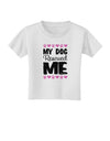 My Dog Rescued Me Toddler T-Shirt-Toddler T-Shirt-TooLoud-White-2T-Davson Sales