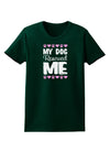 My Dog Rescued Me Womens Dark T-Shirt-TooLoud-Forest-Green-Small-Davson Sales