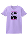 My Dog Rescued Me Womens T-Shirt-Womens T-Shirt-TooLoud-Lavender-X-Small-Davson Sales