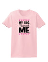 My Dog Rescued Me Womens T-Shirt-Womens T-Shirt-TooLoud-PalePink-X-Small-Davson Sales