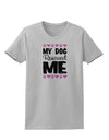 My Dog Rescued Me Womens T-Shirt-Womens T-Shirt-TooLoud-AshGray-X-Small-Davson Sales