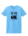 My Dog Rescued Me Womens T-Shirt-Womens T-Shirt-TooLoud-Aquatic-Blue-X-Small-Davson Sales