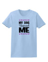 My Dog Rescued Me Womens T-Shirt-Womens T-Shirt-TooLoud-Light-Blue-X-Small-Davson Sales