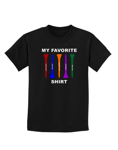 My Favorite Tee Shirt Childrens Dark T-Shirt by TooLoud-Childrens T-Shirt-TooLoud-Black-X-Small-Davson Sales