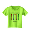 My Favorite Tee Shirt Toddler T-Shirt by TooLoud-Toddler T-Shirt-TooLoud-Lime-Green-2T-Davson Sales