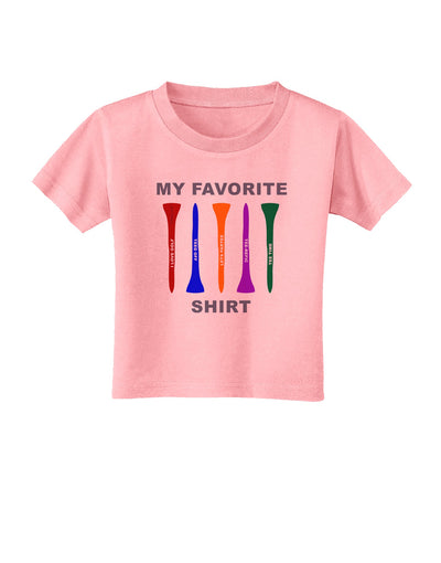 My Favorite Tee Shirt Toddler T-Shirt by TooLoud-Toddler T-Shirt-TooLoud-Candy-Pink-2T-Davson Sales