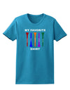 My Favorite Tee Shirt Womens Dark T-Shirt by TooLoud-TooLoud-Turquoise-X-Small-Davson Sales