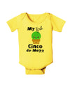 My First Cinco de Mayo - Cute Cactus Design Baby Romper Bodysuit by TooLoud-Baby Romper-TooLoud-Yellow-06-Months-Davson Sales