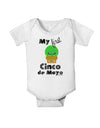 My First Cinco de Mayo - Cute Cactus Design Baby Romper Bodysuit by TooLoud-Baby Romper-TooLoud-White-06-Months-Davson Sales