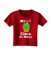 My First Cinco de Mayo - Cute Cactus Design Toddler T-Shirt Dark by TooLoud-Toddler T-Shirt-TooLoud-Red-2T-Davson Sales