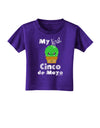 My First Cinco de Mayo - Cute Cactus Design Toddler T-Shirt Dark by TooLoud-Toddler T-Shirt-TooLoud-Purple-2T-Davson Sales