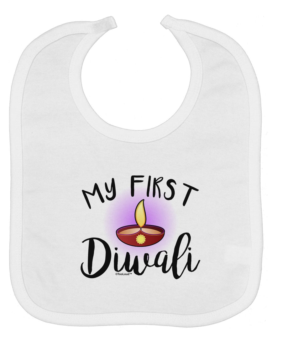 My First Diwali Baby Bib by TooLoud