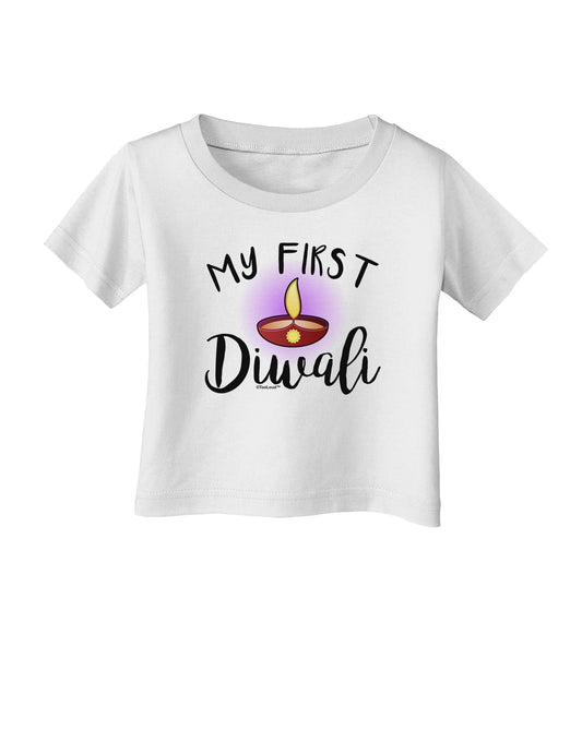 My First Diwali Infant T-Shirt by TooLoud-Infant T-Shirt-TooLoud-White-06-Months-Davson Sales