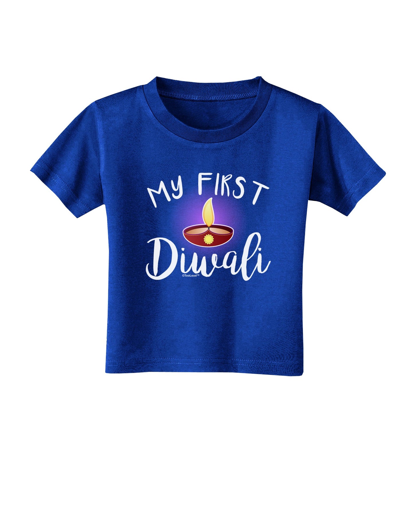 My First Diwali Toddler T-Shirt Dark by TooLoud-Toddler T-Shirt-TooLoud-Royal-Blue-2T-Davson Sales