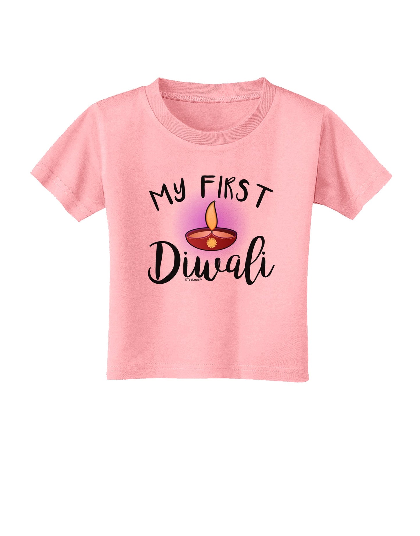 My First Diwali Toddler T-Shirt by TooLoud-Toddler T-Shirt-TooLoud-Candy-Pink-2T-Davson Sales