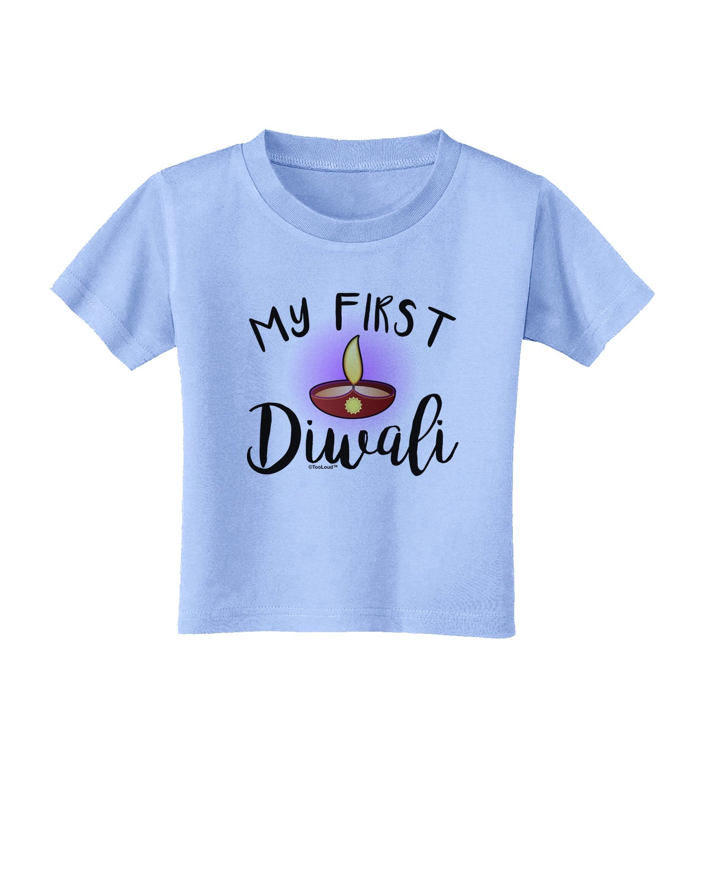 My First Diwali Toddler T-Shirt by TooLoud-Toddler T-Shirt-TooLoud-Aquatic-Blue-2T-Davson Sales