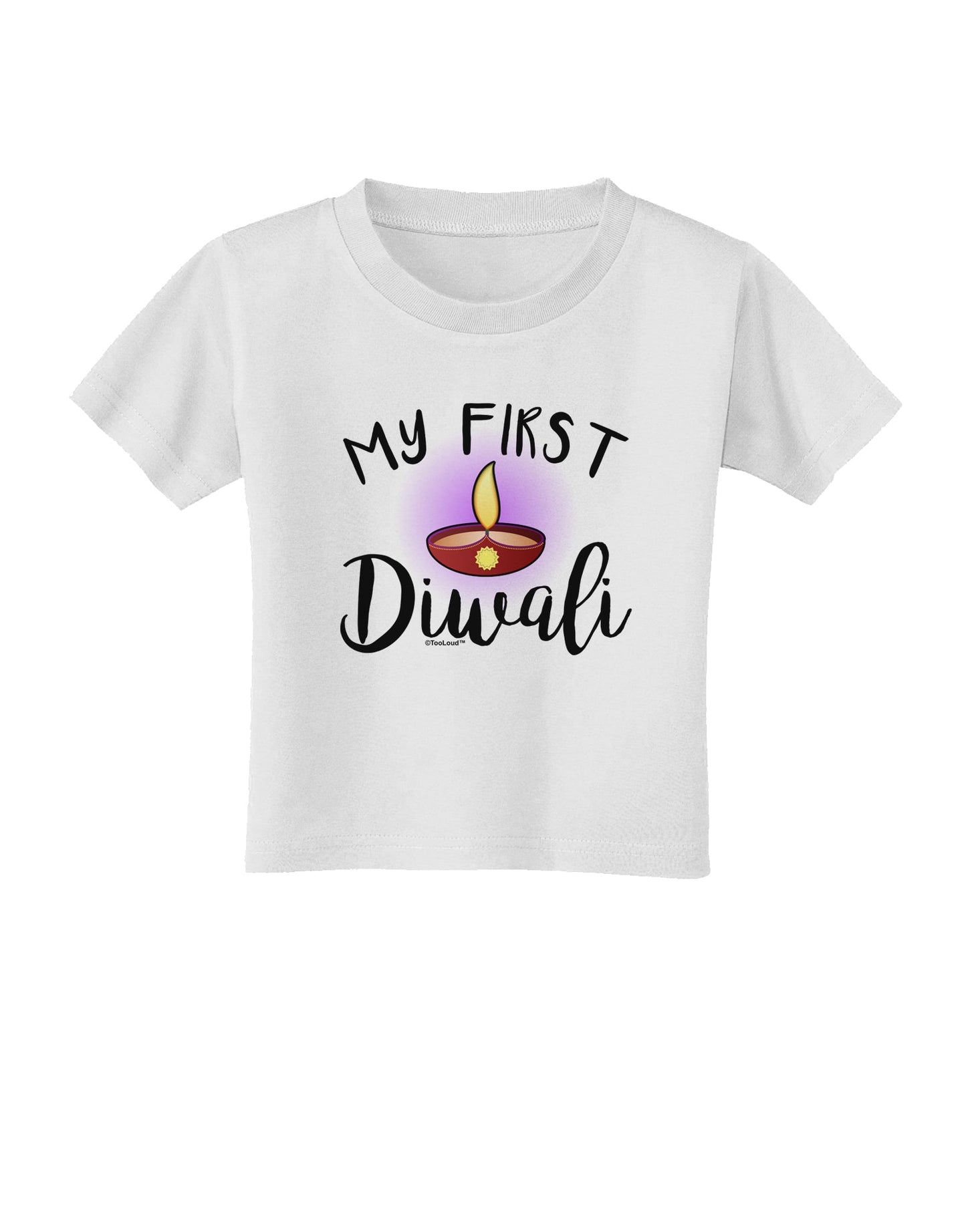 My First Diwali Toddler T-Shirt by TooLoud-Toddler T-Shirt-TooLoud-White-2T-Davson Sales