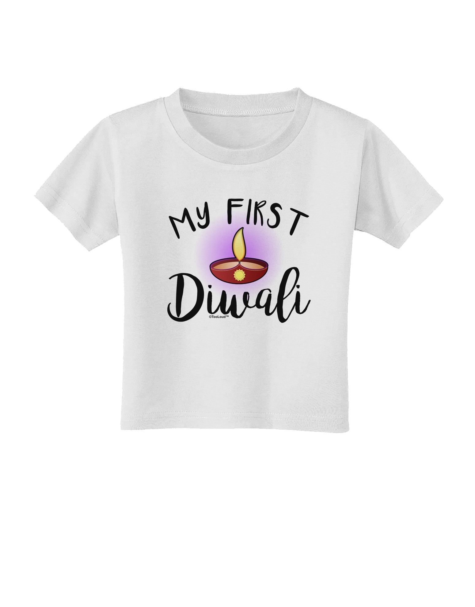 My First Diwali Toddler T-Shirt by TooLoud-Toddler T-Shirt-TooLoud-White-2T-Davson Sales