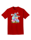 My First Easter Gel Look Print Adult Dark T-Shirt-Mens T-Shirt-TooLoud-Red-Small-Davson Sales