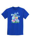 My First Easter Gel Look Print Childrens Dark T-Shirt-Childrens T-Shirt-TooLoud-Royal-Blue-X-Small-Davson Sales