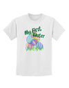 My First Easter Gel Look Print Childrens T-Shirt-Childrens T-Shirt-TooLoud-White-X-Small-Davson Sales