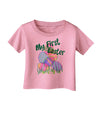 My First Easter Gel Look Print Infant T-Shirt-Infant T-Shirt-TooLoud-Candy-Pink-06-Months-Davson Sales