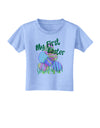 My First Easter Gel Look Print Toddler T-Shirt-Toddler T-Shirt-TooLoud-Aquatic-Blue-2T-Davson Sales